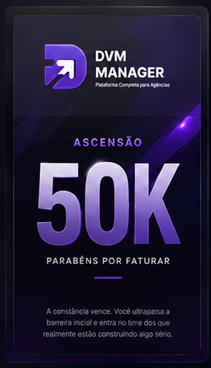 Placa DVM 50K — ASCENSÃO